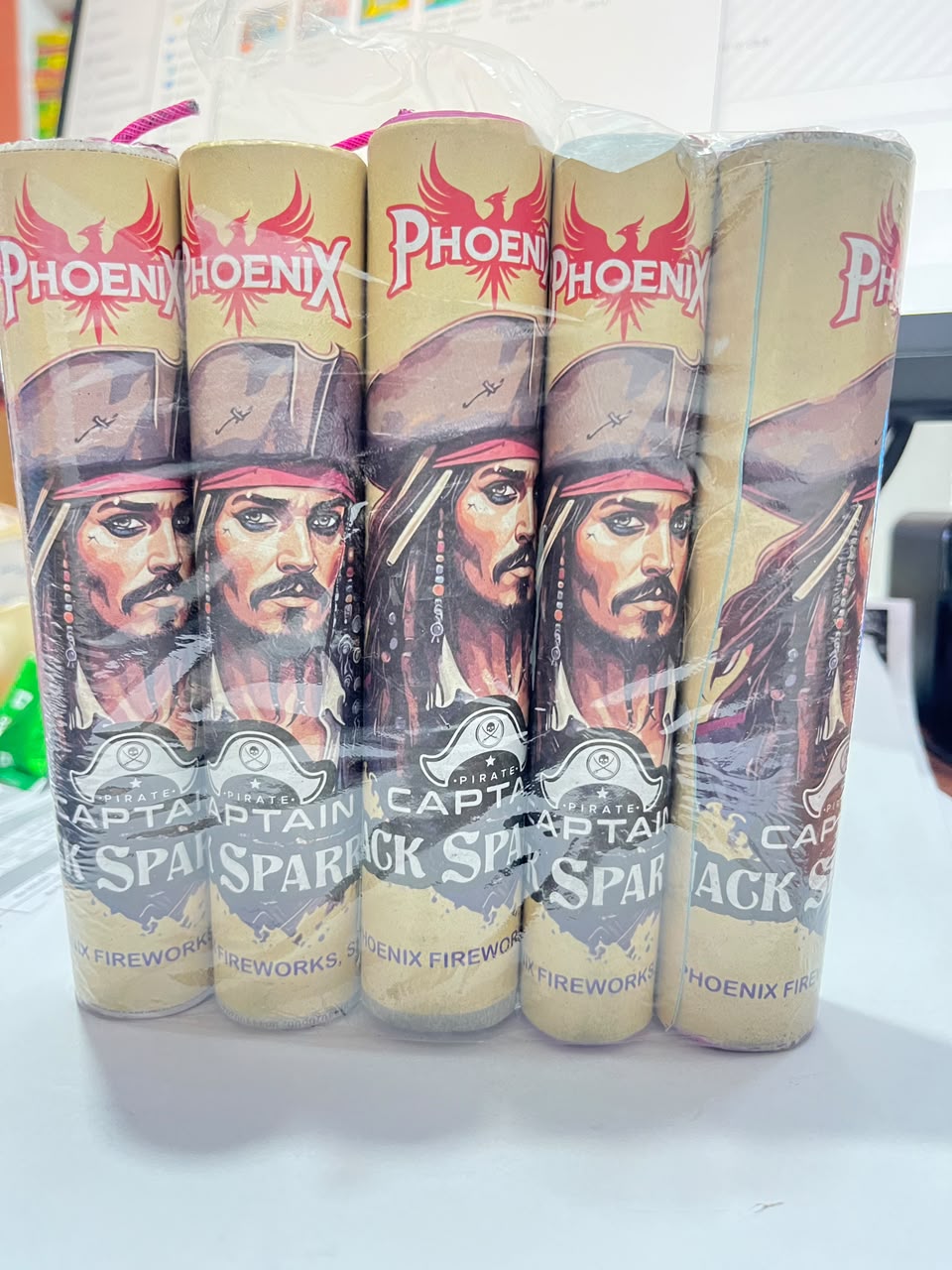 6'"DLX JACK SPARROW(5PCS)