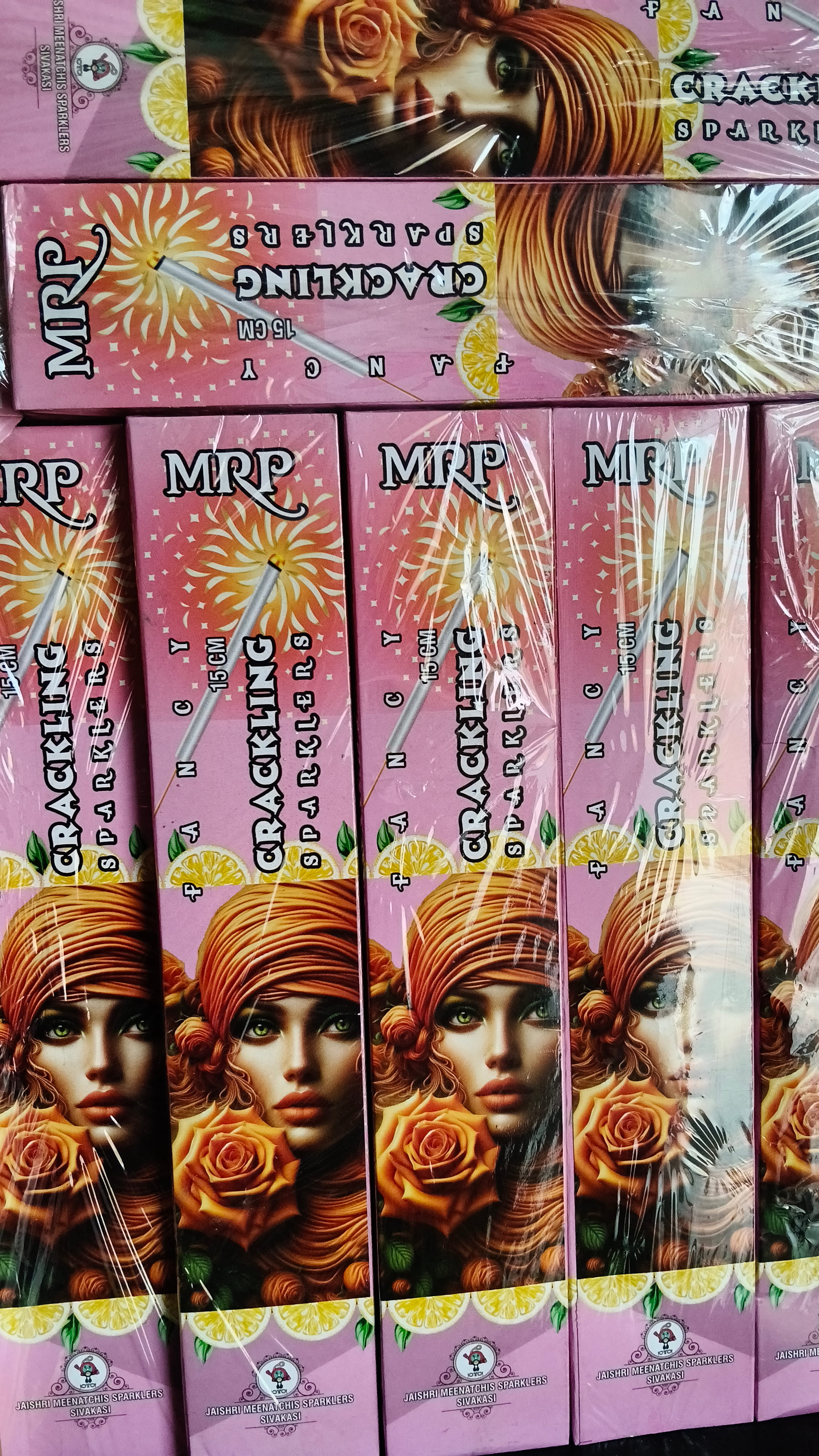 15 CM COLOR SAPARKLERS