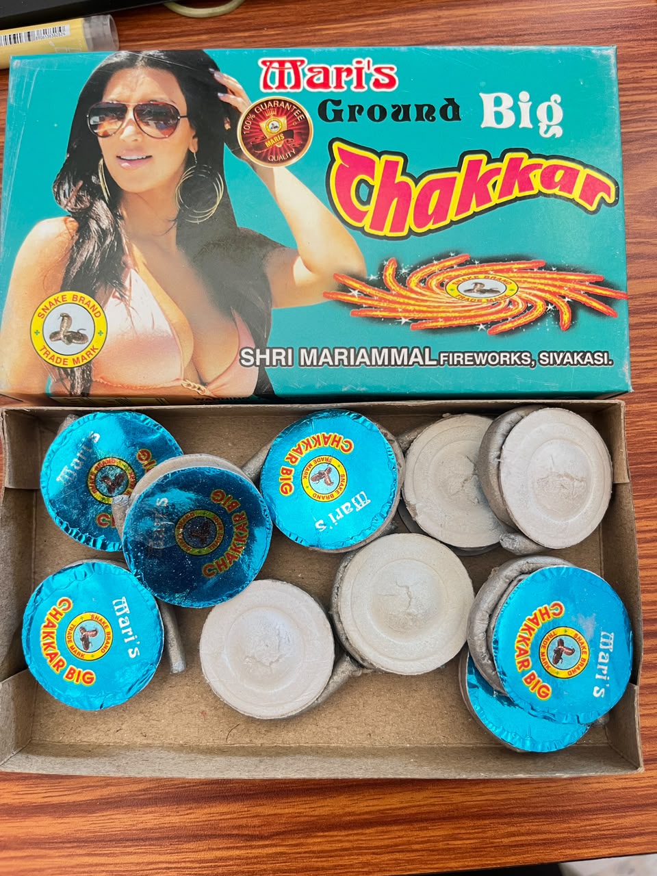 GROUND CHAKKAR BIG (10PCS)